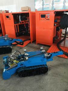 หุ่นยนต์ขุดลอกอัจฉริยะสำหรับการปฏิบัติงานในพื้นที่จำกัด + ท่อส่ง + พื้นที่เปิดโล่ง  ประสิทธิภาพสูง ปกป้องสิ่งแวดล้อม ทำงานข้ามพื้นที่ได้ - Product Image 3