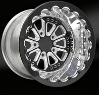 Jantes forgées pour voitures de course, jantes sport avec système Beadlock, 5x115 5x112 20-24 pouces pour Mercedes-Benz Classe S W221 W124