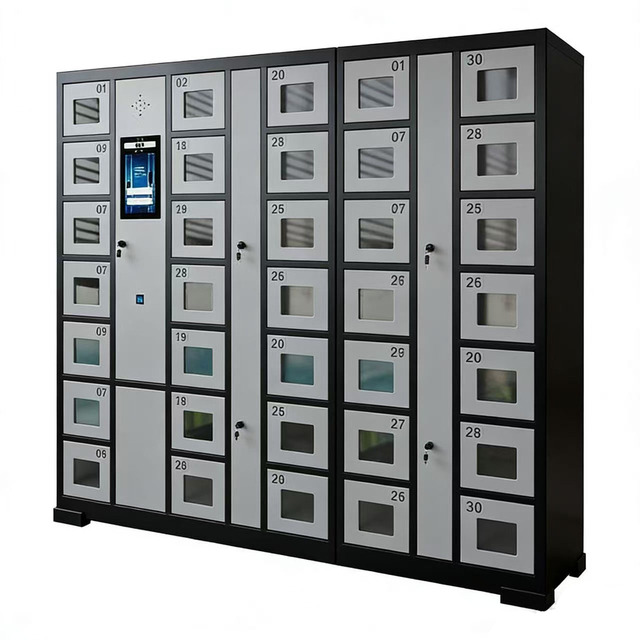 Hot Sale Customised Office Meeting Room Smart Charging Locker with Multi-Door Security Electronic Lock and Assembled Structure