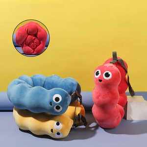 कस्टमाइज्ड कार्टून के आकार के god प्लश खिलौना प्यारा चेहरा स्मृति फोम तकिया गर्दन पोर्टेबल और धोने योग्य के साथ उपहार बॉक्स शामिल हैं। - Product Image 2