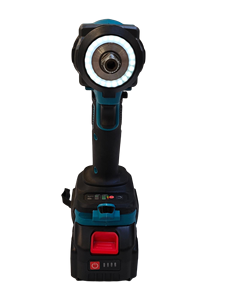 Llave de trinquete eléctrica de alto torque de 4.0AH y 21V con eje CR-V, 225r/min, grado profesional para mecánicos automotrices, en stock. - Product Image 3