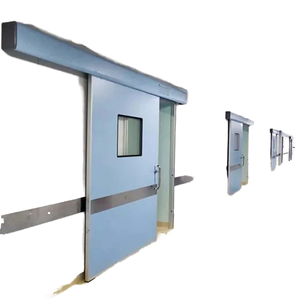 Portes de salle d'opération médicales anti-éclatement coulissantes pour salle blanche d'hôpital, portes coulissantes à battants hermétiques - Product Image 2
