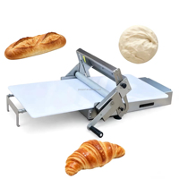 Laminoir à pâte manuel portable 400 mm, pliable, pour pâtisserie maison, pizza, croissant, fondant