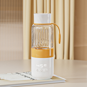 Calentador de Biberones Portátil, Libre de BPA, de Vidrio, PP y Silicona, para Viajes, Uso en el Auto, con Asa y Carga USB - Product Image 6