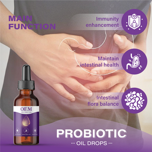 <span class=keywords><strong>Suplemento</strong></span> de probióticos de bacterias de ácido láctico comestibles OEM gotas de aceite 100 mil millones de CFU <span class=keywords><strong>Suplemento</strong></span> de equilibrio de <span class=keywords><strong>flora</strong></span> <span class=keywords><strong>intestinal</strong></span> y defecación - Product Image 3