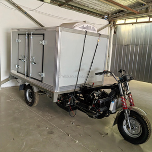 Tricycle à <span class=keywords><strong>essence</strong></span> avec caisse <span class=keywords><strong>de</strong></span> chargement <span class=keywords><strong>de</strong></span> 2 m - Tricycle moto à <span class=keywords><strong>essence</strong></span> avec système <span class=keywords><strong>de</strong></span> réfrigération indépendant à batterie DC - Product Image 1