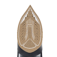 Fer à vapeur électrique AKANE A.80312, plancha de vapeur 2400W, semelle en céramique, 260ml, pour l'entretien des vêtements à domicile