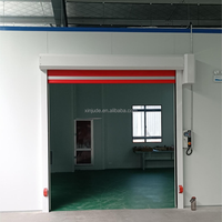 Porte rapide à enroulement rapide en PVC à action rapide pour salle blanche d'usine pharmaceutique et alimentaire