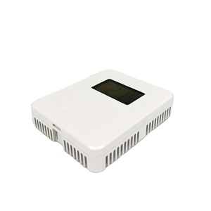 अल्ट्रा-पतले डिजाइन रूम एलसीडी डिस्प्ले तापमान और आर्द्रता इनडोर ट्रांसमीटर - Product Image 1