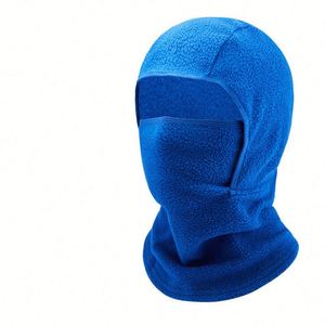 Vente en gros : Bonnet d'hiver en polaire, cagoule, masque facial, cache-cou coupe-vent pour activités de plein air, masque de ski intégral - Product Image 3