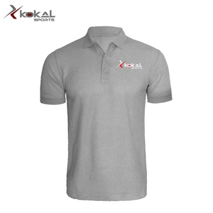 Vert foncé Couleur Plaine Polo T-shirt hommes hoodies et pulls molletonnés de - Product Image 5