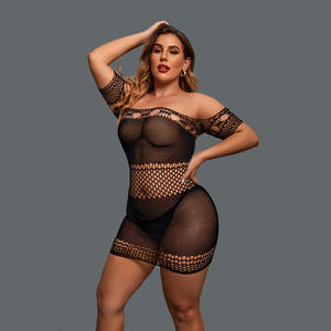 <span class=keywords><strong>Bodystocking</strong></span> de <span class=keywords><strong>grande</strong></span> <span class=keywords><strong>taille</strong></span> pour femmes Lingerie sexy pour femmes mûres Sous-vêtements sexy de <span class=keywords><strong>grande</strong></span> <span class=keywords><strong>taille</strong></span> - Product Image 3