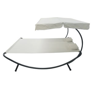 Chaise <span class=keywords><strong>de</strong></span> balançoire d'extérieur, parapluie <span class=keywords><strong>de</strong></span> <span class=keywords><strong>jardin</strong></span>, Double ombrage, <span class=keywords><strong>lit</strong></span>-balançoire pour <span class=keywords><strong>2</strong></span> <span class=keywords><strong>personnes</strong></span>, cour d'extérieur, Camping - Product Image 6