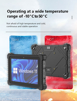 Tableta Industrial Resistente para Exteriores de Alto Brillo con Pantalla Táctil Windows Android y Conectividad WIFI