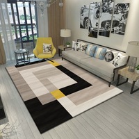 Bestseller: Modernes Florales Muster, 3D Gewebter Luxus-Teppich aus Polyester – Maschinengefertigte Kleinformatige Teppich-Sets für Heim und Wohnzimmer