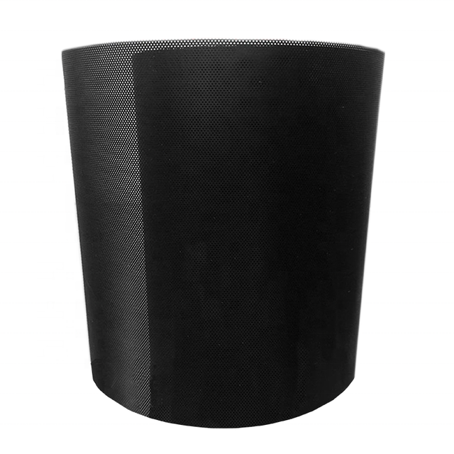 Black PVC Air Conditioning Dust Filter Mesh with Easy Install Graphic Design Solution for Office Building
