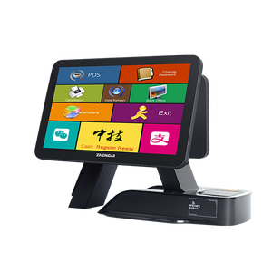 Tất cả một cảm ứng thương mại hệ thống <span class=keywords><strong>POS</strong></span> với điện thoại di động mã qr quét nội bộ máy in khách hàng Màn hình hiển thị - Product Image 5