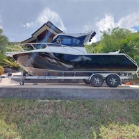 Bateau de pêche en aluminium de 6,25 m à 9,6 m, navire professionnel en haute mer pour le marché australien et néo-zélandais
