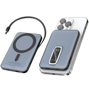 เวสดาร์ 15W <span class=keywords><strong>แบ</strong></span><span class=keywords><strong>ต</strong></span>สำรองแม่เหล็กไร้สาย 5000mAh เครื่องชาร์จพกพาพร้อมสาย USB C และขาตั้ง <span class=keywords><strong>ชาร์จ</strong></span>เร็ว 22.5W สำหรับสมาร์ทโฟน - Product Image 2