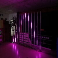 Barre lumineuse LED linéaire RGB numérique DMX à pixels adressables SMD5050 programmable en couleur pleine