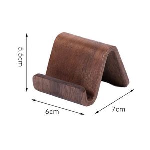 ที่วางโทรศัพท์แบบตั้งโต๊ะทำจากไม้ ช่องใส่เดียว - Product Image 3