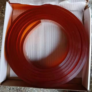 Đỏ 3000mm 50A độ cứng thấp <span class=keywords><strong>squeegee</strong></span> in ấn cao su cho giá tốt - Product Image 2