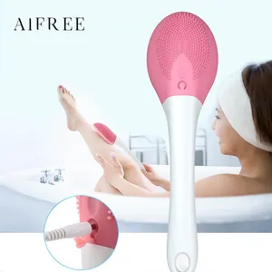 Buy Wholesale China Bath Brush Ipx7 Waterproof Vibration Silicone Back  Scratcher Electric Massage Shower Cleaning Brush & Bath Brush at USD 15