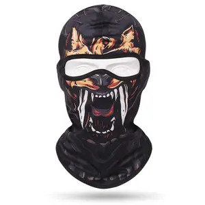 JX Outdoor Fishing Scarf Motorcycle Neck Guêtre Shooting Game Cosplay Mask Under Helmet Cap One Hole Full Face Cover Balaclava