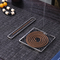 Support de brûleur d'encens ignifuge/résistant au feu avec motif Nuage Auspicieux, porte-encens, modèle D220 Chine