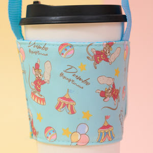 Sac fourre-tout en toile pour café et thé, porte-gobelet, style tridimensionnel élégant, avec logo - Product Image 5