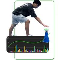 Equipo de Entrenamiento Deportivo Mejorado 8 Lights PRO+App Agile Response, Entrenamiento de Velocidad de Reacción para Deportes y Entretenimiento, Nuevo Agile