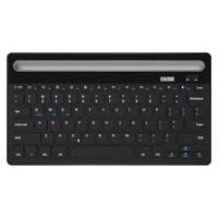 Clavier sans fil rechargeable haut de gamme à double mode 2,4 GHz sans fil / USB-C pour PC et mobile