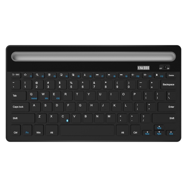 Premium Rechargeable Dual-Mode Wireless Keyboard 2.4Ghz Wireless /Usb-C for Pc & Mobile