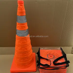 700mm Reflective Collapsible Traffic Cone