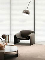 Fauteuil de luxe en cuir véritable haut de gamme, chaise crabe, pour salle d'accueil VIP, canapé lounge, chaises d'invités pour villa et salon