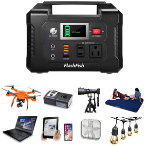 Station Portable Solaire à Onde Sinusoïdale Pure 200W 110V/220V Compatible Voiture, Livraison Gratuite depuis l'Entrepôt Américain, pour Appareils Électroménagers E200 Port - Product Image 1