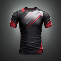 Nouveaux uniformes de Badminton d'été en gros hommes séchage rapide en plein air course Fitness sport personnalisé Badminton maillot t-shirts
