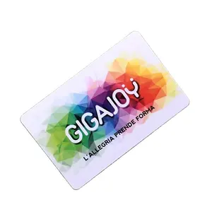 Carta regalo personalizzata pvc carta a getto d'inchiostro doppia stampa laterale si applica alla macchina di laminazione per stampare il biglietto da visita