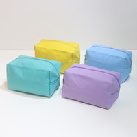 Sac cosmétique personnalisé avec logo, en toile, cadeau d'entreprise, promotionnel, GWP, sac de maquillage pour salon professionnel, vente en gros