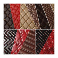 Tapis de sol en cuir artificiel PVC pour voiture et sac, formes/couleurs personnalisables, vente en gros, imperméable, extensible