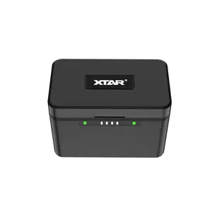 Action Camera Accessories XTAR GP2 Battery Charging Box Gopro Hero5/6/7/8/9/10 Battery Charger Box