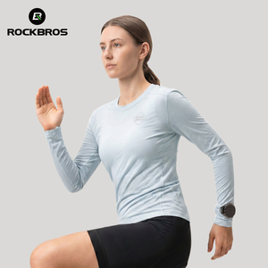<span class=keywords><strong>Maillot</strong></span> de <span class=keywords><strong>Ciclismo</strong></span> ROCKBROS de Manga Larga con Mezcla de <span class=keywords><strong>Lana</strong></span> Merino para Hombre, Camiseta de Running Transpirable de Secado Rápido con Orificio para el Pulgar para Otoño - Product Image 5