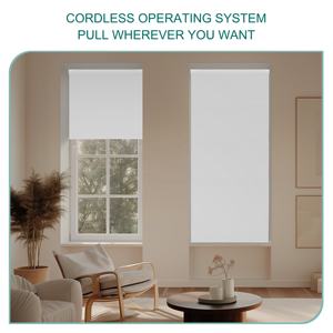 Stores occultantes sans perçage en nid d'abeille sans fil, stores cellulaires filtrant la lumière, installation facile, stores pour fenêtres pour salon - Product Image 6