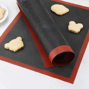 Eco-Friendly Perforated Non-Stick Food Grade Silicone Baking Mat-Customizable Sizes (40x30cm) LFGB Certified <b>Kitchen</b> Baking Mat - Product Image 5