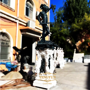 Cé<span class=keywords><strong>l</strong></span>èbre grec le <span class=keywords><strong>mythe</strong></span> <span class=keywords><strong>de</strong></span> Perseus et Medusa statue sculpture en bronze Perseus traçage Medusa - Product Image 5