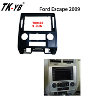 Cadre stéréo de voiture Android, système de musique, Radios, lecteur vidéo, cadre Fascia pour Ford Escape 2008-2012, cadre de moniteur de voiture