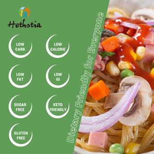 Fideos Konjac secos instantáneos bajos en carbohidratos <span class=keywords><strong>sin</strong></span> <span class=keywords><strong>gluten</strong></span> y <span class=keywords><strong>sin</strong></span> azúcar Sabor a zanahoria <span class=keywords><strong>Sin</strong></span> grasa Empaquetado en una bolsa - Product Image 3