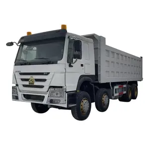 Sử dụng sinotruck HOWO tipper xe tải chất lượng tốt giá thấp HOWO 8x4 6x4 4x2 371HP xe tải đổ