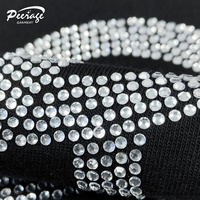PEERAGE Fabricant Personnalisé Hommes Strass Sérigraphie Box Cut Tee Tshirt 250 Gsm 100% Coton Regular Fit T-shirt pour Hommes Enfant