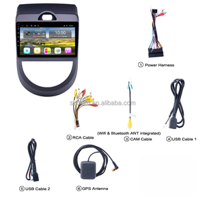 <span class=keywords><strong>Android</strong></span> da 9 pollici per KIA Soul 2009-2011 Multimedia Stereo Car DVD Player navigazione GPS Video Radio IPS Playstore Wireless - Product Image 3